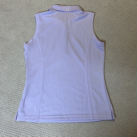 Adidas Clima Cool Medium Sleeveless Shirt Lilac - Picture 3 of 3